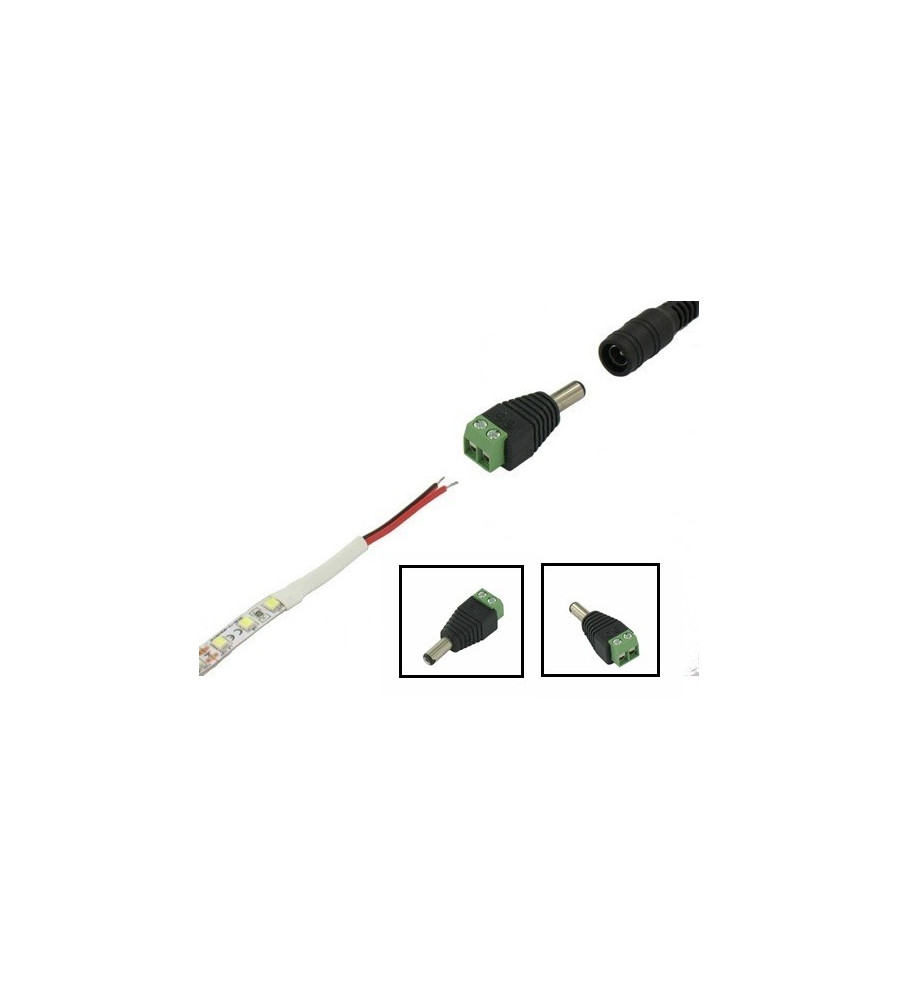Oem - Mufa conexiune de iesire DC tata - Conectori LED - DCC23-CB