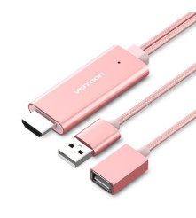 Vention - Cablu Adaptor Convertor USB la HDMI VENTION PREMIUM - Samsung cabluri de date  - V036-CB