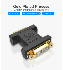 Vention - Adaptor Convertor DVI (24 + 5) Mama la DVI Mama - DVI și DisplayPort adaptoare - V094