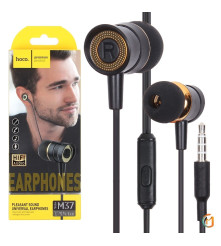 HOCO - Casti HOCO Pleasant M37 cu microfon - Căști și accesorii - H100187-CB