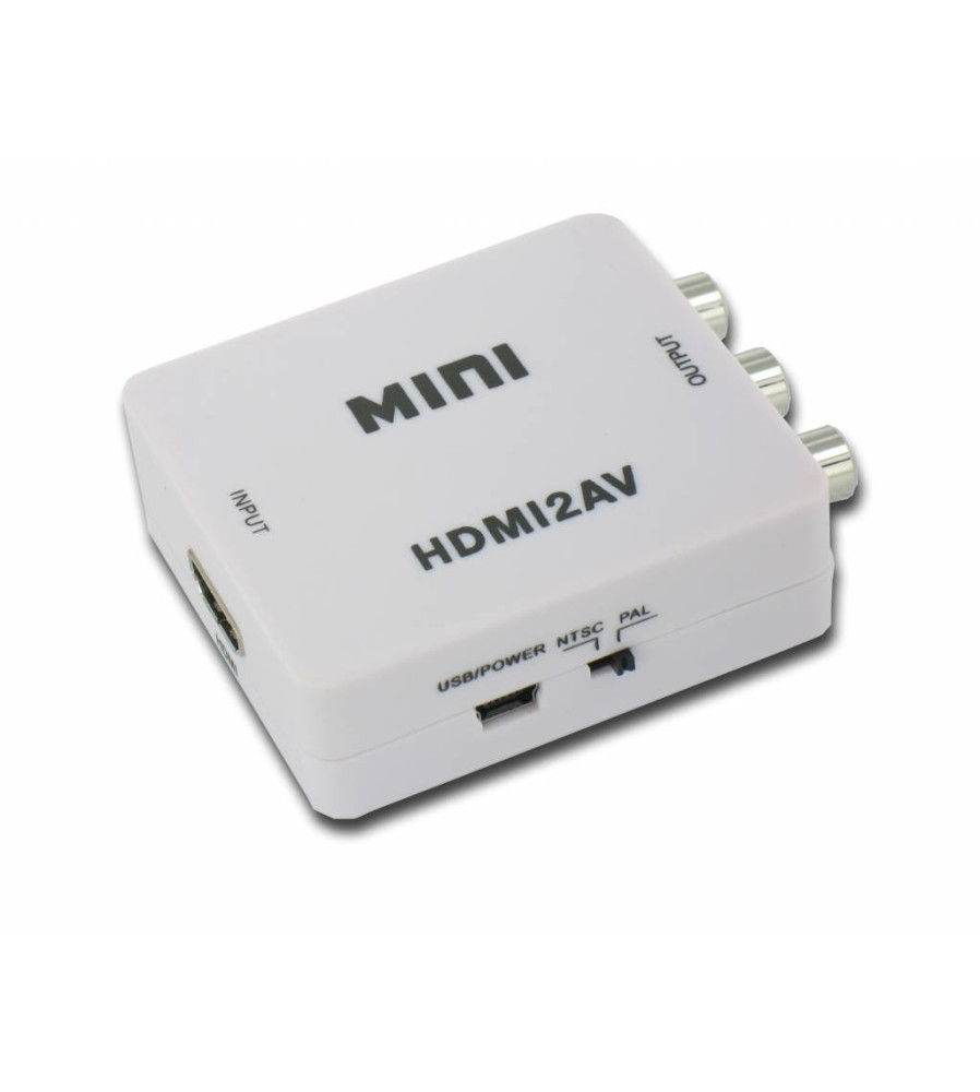 Oem - Convertor HDMI la AV (RCA) - HDMI adaptoare - AL1075-CB