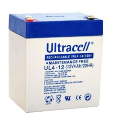 Ultracell - Ultracell VRLA / Ólom akkumulátor 4000mah (UL4-12) - Ólom-sav akkumulátorok - BS325