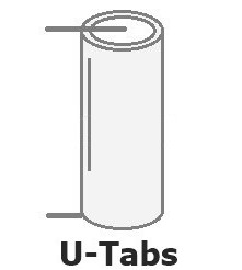 SAFT - SAFT LS14500 / AA baterie cu litiu 3.6V cu urechi de lipire U - Format AA - NK097-CB