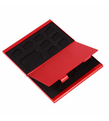 Oem - TF si micro-SD Carcasa din aluminiu pentru caduri de memorie - Memorie SD și USB - AL643-CB