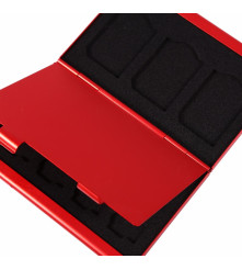 Oem - TF si micro-SD Carcasa din aluminiu pentru caduri de memorie - Memorie SD și USB - AL643-CB