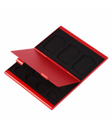 Oem - TF si micro-SD Carcasa din aluminiu pentru caduri de memorie - Memorie SD și USB - AL643-CB