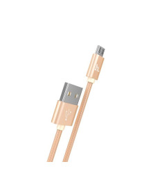 HOCO - HOCO Knitted X2 cablu de date USB la Micro-USB - Cabluri USB la Micro USB - H100169-CB