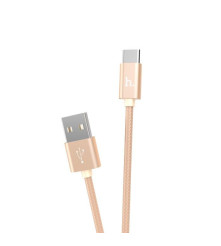 HOCO - HOCO Knitted X2 Cable USB to Type-C - USB to USB C cables - H100171-CB