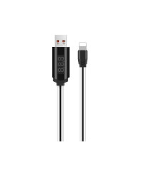HOCO - Hoco cablu Lightning IPhone la USB cu timer LED-display - iPhone cabluri de date  - H100173-CB