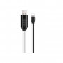 HOCO - Hoco cablu Lightning IPhone la USB cu timer LED-display - iPhone cabluri de date  - H100173-CB