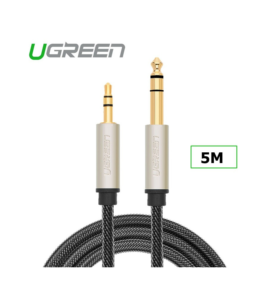 UGREEN - UGREEN Cablu audio Jack 3.5mm Male la 6.35mm Male - Cabluri audio - UG085-CB