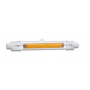 Oem - R7S 10W 118mm Lampa LED COB alb cald - Nereglabil - Becuri tubulare - AL1067-CB