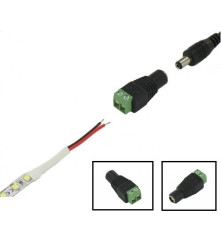 Oem - Conector DC tip Mama pentru conexiuni LED - Conectori LED - AL488-CB