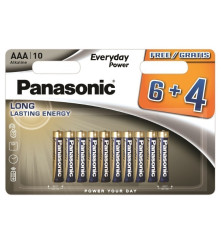 Panasonic - Panasonic Alkaline Everyday Power LR03/AAA - Size AAA - BS360-CB