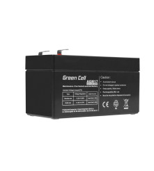 Green Cell - Baterie Green Cell 12V 1.2Ah (4.6mm) 1200mAh VRLA AGM - Baterii Plumb-acid - GC041
