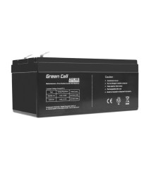 Green Cell - Baterie Green Cell 12V 3.3Ah (4.6mm) 3300mAh VRLA AGM - Baterii Plumb-acid - GC043