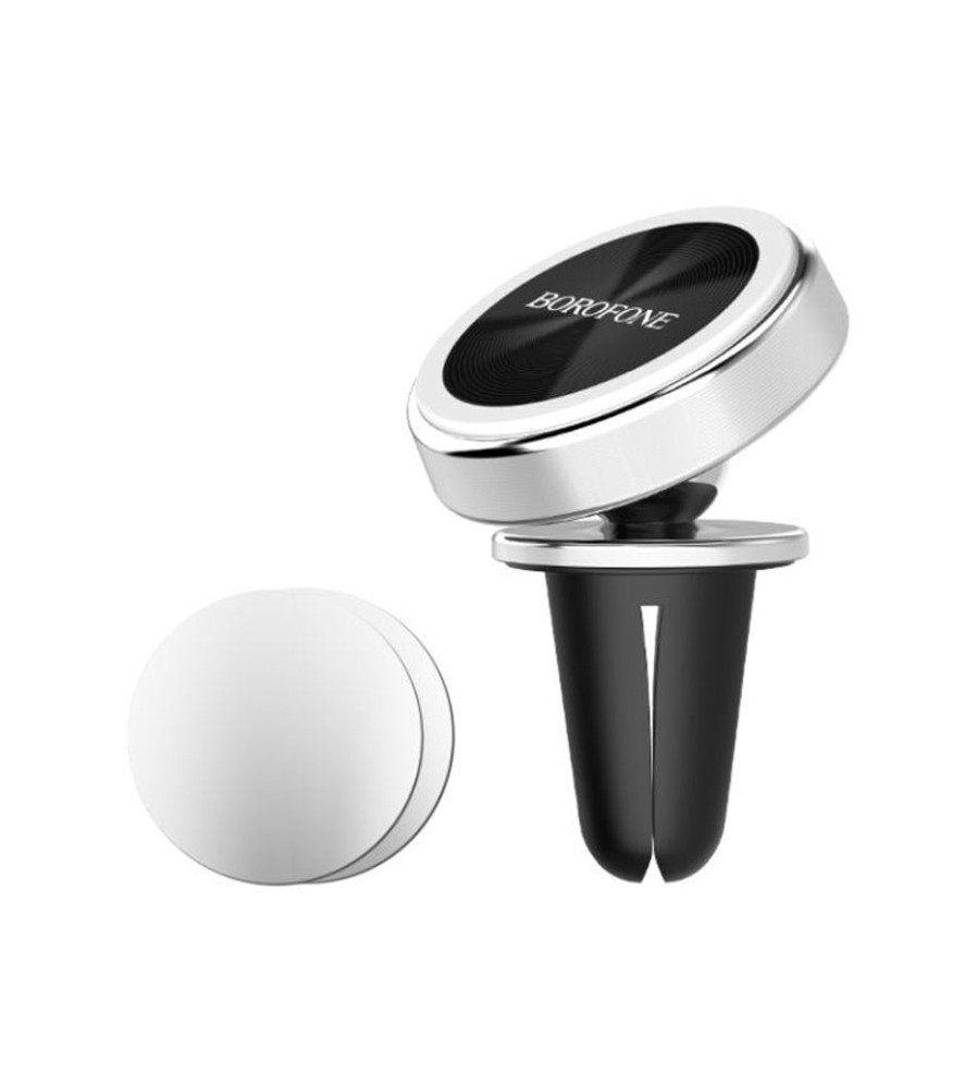 BOROFONE - BOROFONE BH6 Suport metalic de telefon cu magnet - Suport telefon auto magnetic - H044-CB
