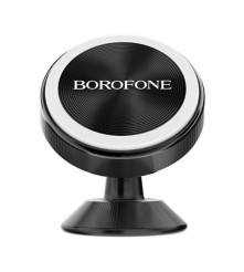 BOROFONE - BOROFONE BH6 Suport dashboard metalic de telefon cu magnet - Suport telefon auto magnetic - H045-CB