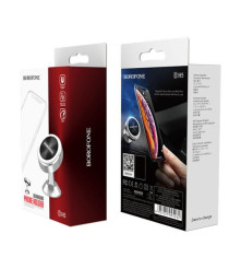 BOROFONE - BOROFONE BH6 Suport dashboard metalic de telefon cu magnet - Suport telefon auto magnetic - H045-CB