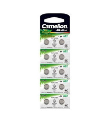 Camelion - Camelion AG2 L726 SR726 SR59 396 556 29 RW411 G2 1.5V Alkaline - Baterii plate - BS399-CB