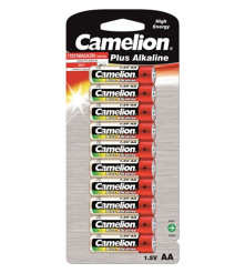 Camelion - Pachet de 10x Camelion Plus LR6 / AA / R6 / MN 1500 baterii de 1.5V alcaline - Format AA - BS407-CB
