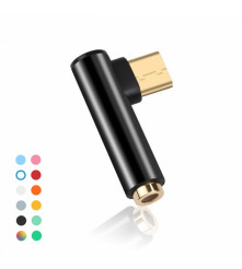 Kebidu - Adaptor USB-C (USB Type C) Tata la Audio 4 poli 3.5mm Mama - Adaptoare audio - AL178-CB