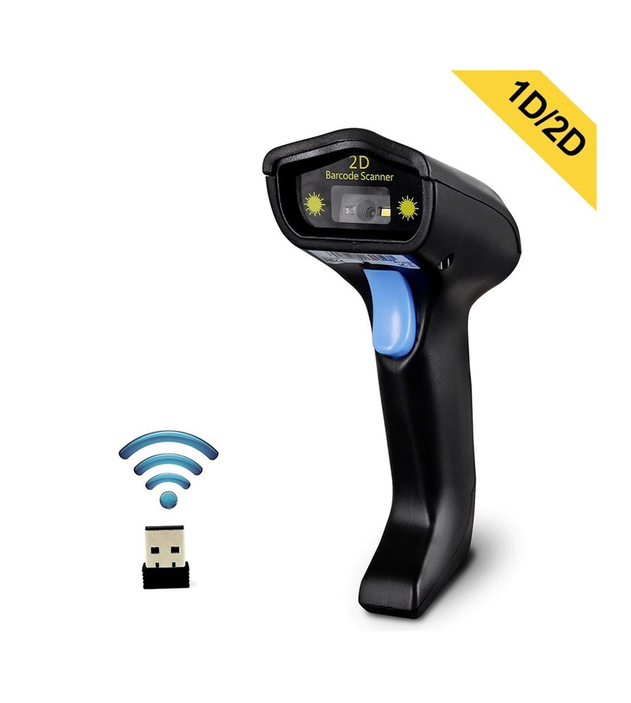 Symcode - Symcode Scaner de coduri de bare 1D / 2D Wireless 2.4GHz - Scaner de coduri de bare - AL215