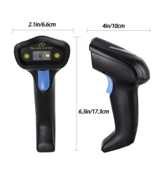 Symcode - Symcode Scaner de coduri de bare 1D / 2D Wireless 2.4GHz - Scaner de coduri de bare - AL215