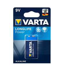 Varta, Varta Longlife Power 9V / E-Block / 6LP3146 Alkaline battery, Other formats, BS259-CB