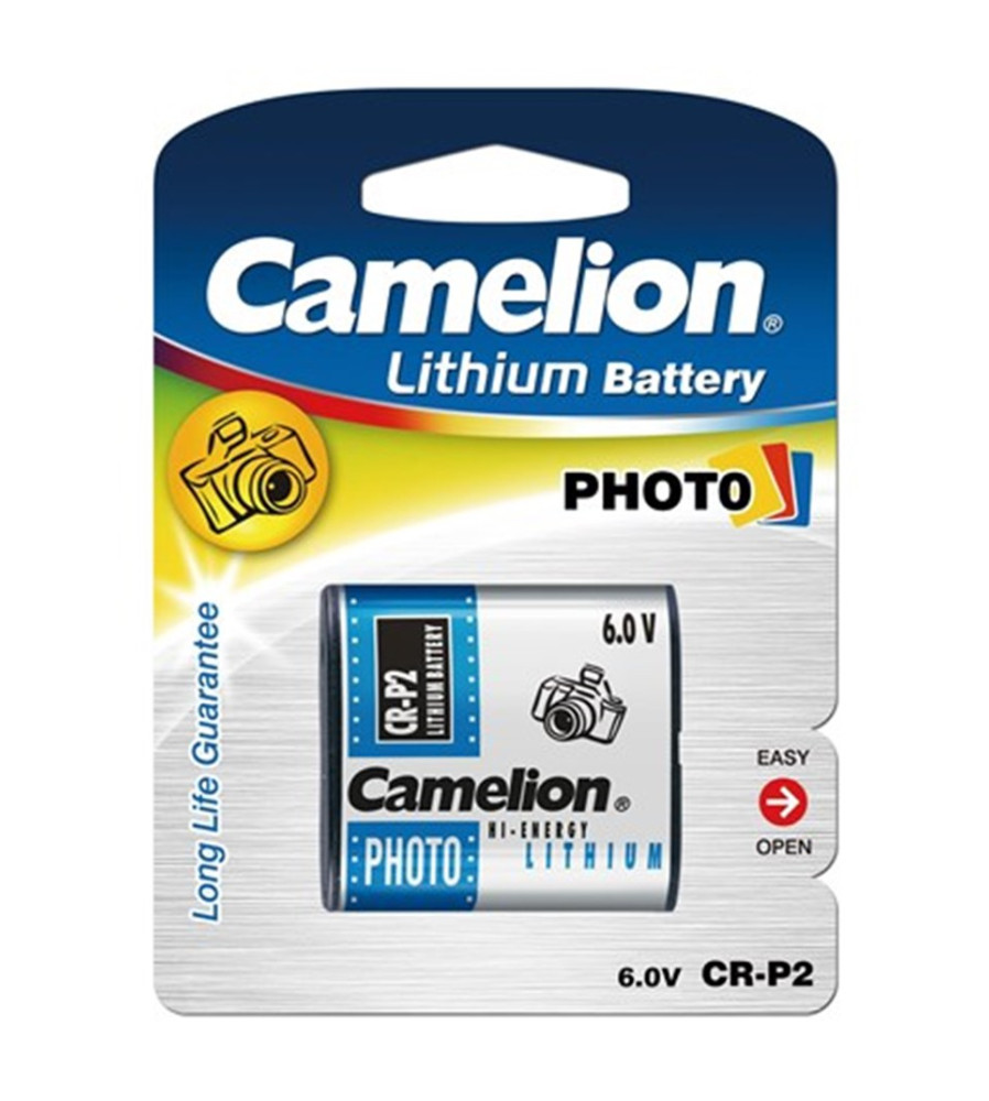 Camelion - Camelion CR-P2 CRP2 6V 1400mAh baterie cu litiu - Alte formate - BS424-CB