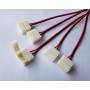 Oem - Cablu conector cu 2 ace 10mm pentru benzi LED tip IP65 (5 bucati) - Conectori LED - LSCC30