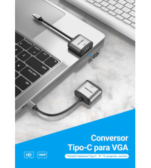 Vention - VENTION Adaptor USB C la VGA cu iesire Full HD 1080P @ 60Hz - Adaptoare USB  - V108