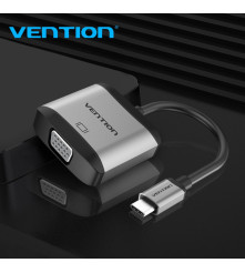 Vention - VENTION Adaptor USB C la VGA cu iesire Full HD 1080P @ 60Hz - Adaptoare USB  - V108