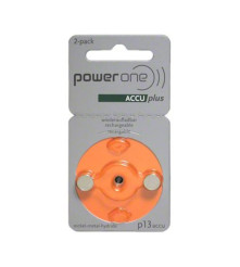 Varta - PowerOne by Varta P13/PR48 1.2V 30 mAh Ni-MH Hearing Aid Battery - Hearing batteries - BS432-CB