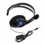 Oem - Casca single cu fir si microfon pentru Sony PS4 3,5 mm - Gaming Headset - PlayStation 4 - AL1094