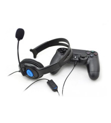 Oem - Casca single cu fir si microfon pentru Sony PS4 3,5 mm - Gaming Headset - PlayStation 4 - AL1094