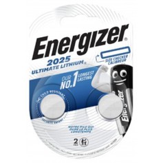 Energizer - Energizer CR2025 (2-Pack) 170mAh 3V baterie plata cu litiu - Baterii plate - BL275-CB