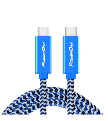 PowerOak - Cablul PowerOak C1 USB-C 3.1 gen2 10 Gbps - Cabluri USB la USB C - PON-C1