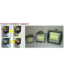 Oem - R7S 118mm 15W 48x SMD 5730 LED Lamp Alb rece - Reglabil - Becuri tubulare - AL1095-CWD