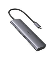 UGREEN - 5in1 USB-C PD C Type USB C - 4K HDMI USB-C 3x USB 3.0 - USB adapterek - UG-50209