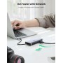 UGREEN - 10in1 USB-C PD C Type USB C la 4K HDMI USB-C VGA RJ45 USB 3.0 3.5mm Audio Port SD TF Card - Adaptoare USB  - UG-80133
