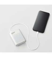 Eneloop - 2.25h Panasonic Eneloop incarcator USB Powerbank BQ-CC87 + 4x baterii AA 2000mAh - Încărcătoare de baterii - BL333