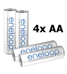 Eneloop - 2.25h Panasonic Eneloop incarcator USB Powerbank BQ-CC87 + 4x baterii AA 2000mAh - Încărcătoare de baterii - BL333