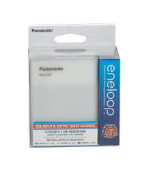 Eneloop - 2.25h Panasonic Eneloop incarcator USB Powerbank BQ-CC87 - Încărcătoare de baterii - BL334