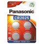 Panasonic - 4-Pack Panasonic CR2025 3V 165mAh Lithium baterie plata - Baterii plate - BL346