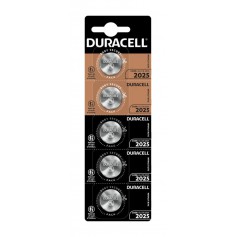 5-Pack DURACELL CR2025 3V Lithium baterie plata