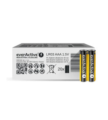 EverActive - 40x-Pack everActive Industrial LR03 / AAA / R03 1.5V 1100mAh baterii alkaline - Format AAA - BL350