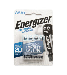 Energizer - AAA L92 Energizer Ultimate Lithium 1250mAh 1.5V - Size AAA - NK429-CB