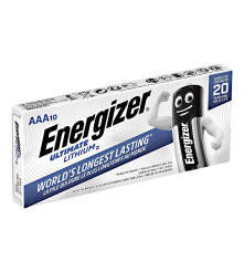 Energizer - AAA L92 Energizer Ultimate Lithium 1250mAh 1.5V - Format AAA - NK427-CB