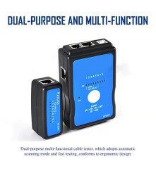 Oem - Tester cablu LAN USB RJ45 RJ11 / RJ12 Retea ethernet CAT5 UTP M726AT - Instrumente de rețea - YNK001-1